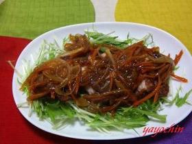 鶏むね肉の甘酢あんかけ