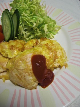 ■チーズが濃い~チキンピカタ■