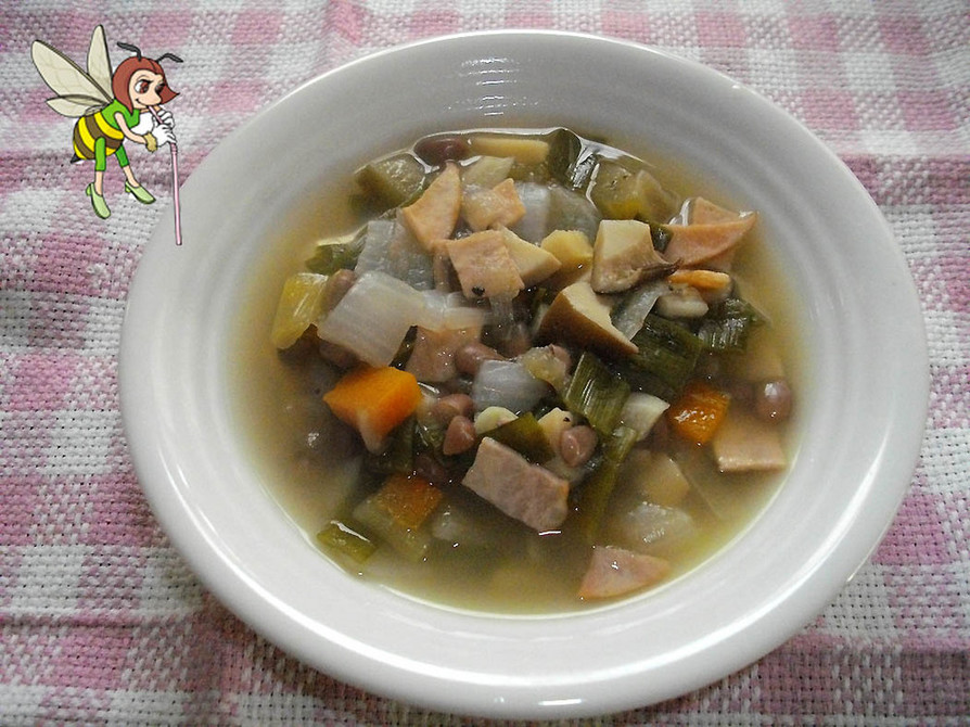 小豆野菜スープの画像