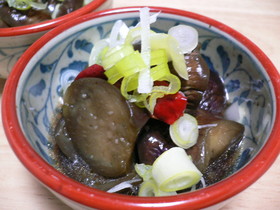 うちの…なすの煮浸し