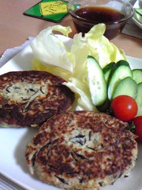 安くてヘルシー♪豆腐ハンバーグ