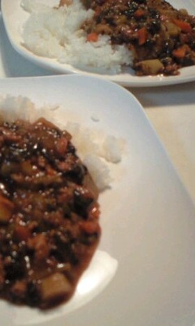 ほうれん草たっぷりカレー