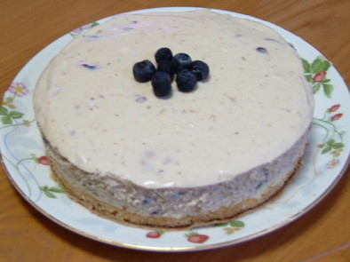 生☆ブルーベリーレアチーズケーキの写真