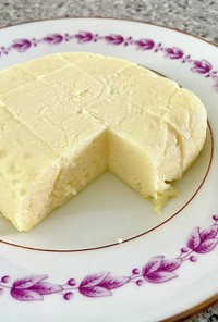 レンジで簡単★ヨーグルトチーズケーキ