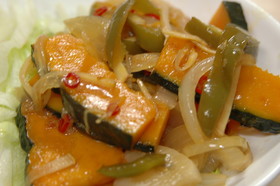 付け合せに☆野菜の南蛮漬け