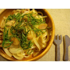冷凍讃岐うどん☆めんつゆ 焼きうどん♪