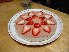 初レシピ♪豆腐入りチーズケーキ