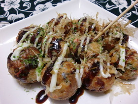 我が家の激ウマたこ焼き♬