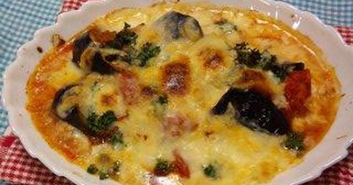 なすとトマトのミートグラタン by yaikos 【クックパッド】 簡単おいしいみんなのレシピが356万品