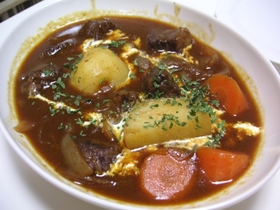 柔らかお肉のビーフシチュー