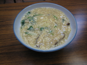 卵あんかけうどん