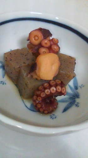 たことこんにゃくの煮物