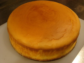 美味しいスフレチーズケーキ その2