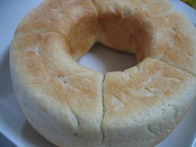 レトロ!アルミのパン焼き器でパン!