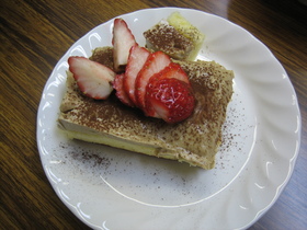 モカチーズケーキ