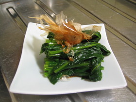 ほうれん草のおひたし