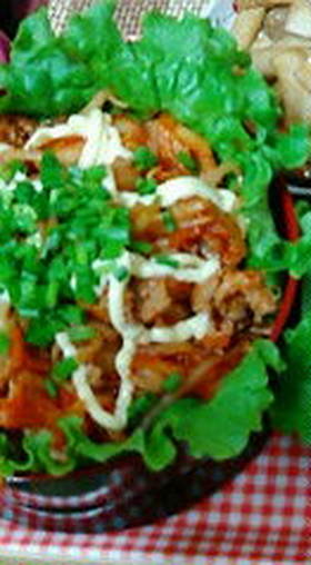豚キムチ丼