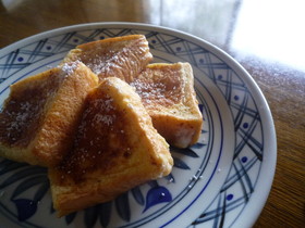 ふんわりとろけるヘルシーフレンチトースト
