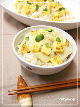 さっぱり シンプル たけのこご飯♪