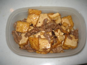 豚肉厚揚げきゃべっじ