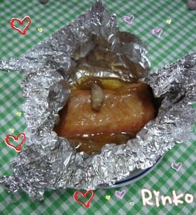 初心者の簡単♪鮭のバターホイル焼き