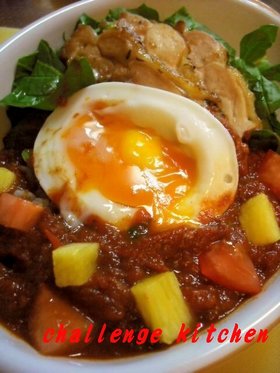 ロコモコ風☆親子丼♪