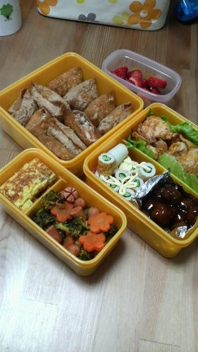 お花見弁当❀2009