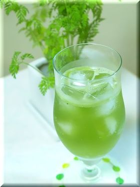 清涼・抹茶サイダー!!