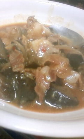 麻婆茄子…もどき(笑)