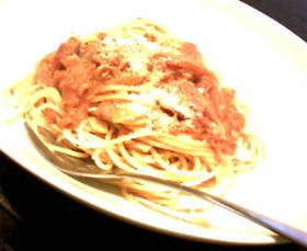 ツナトマトパスタ