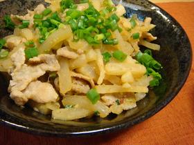 簡単♪豚と大根の炒め物