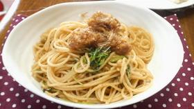 おお! 美味しい★ 和風から揚げパスタ