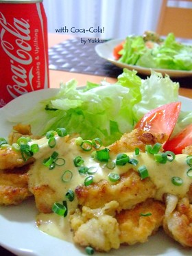鶏肉のカレーマヨソース