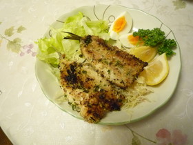 いわしの香草焼き