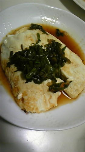 我が家の豆腐ステーキ