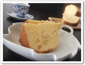 ホームベーカリー de 簡単レモンケーキ