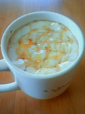 なんちゃってキャラメルカフェラテ