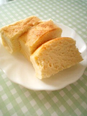 おからとスライスチーズの満足ケーキ☆彡