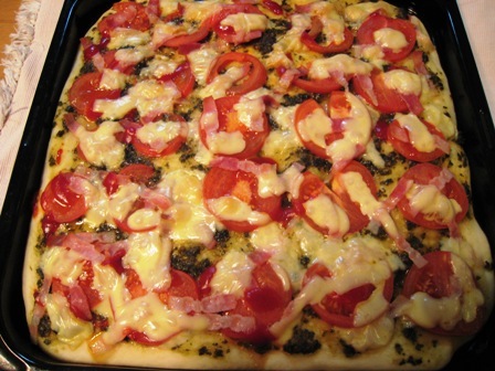 ジェノバ風♪ビッグピザの画像