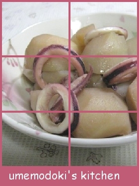 イカと里芋の甘辛煮の画像