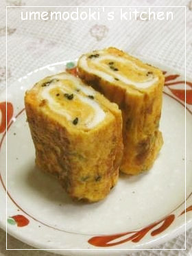 黒胡麻入り卵焼き