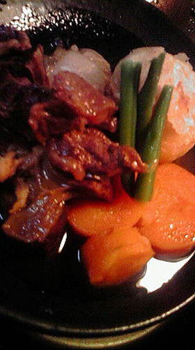 牛すね肉の和風煮込み
