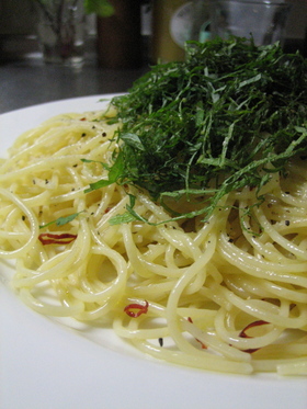 青じそパスタ