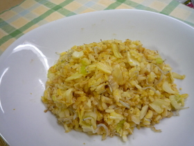 じゃこキャベ☆チャーハン