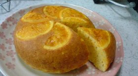 簡単☆華やか 炊飯器オレンジケーキ