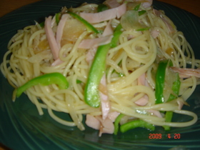 塩スパゲティー 塩パスタ