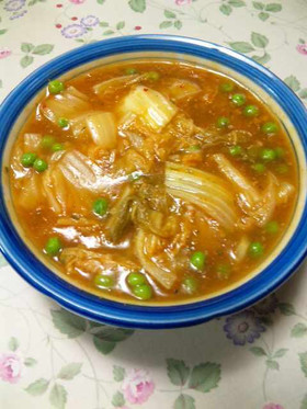手抜き?マーボー白菜