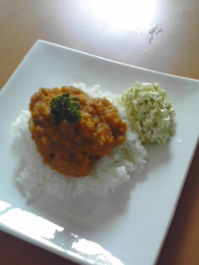 肉・油不使用!野菜だけのキーマカレー♪