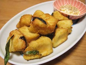高野豆腐のからあげ!