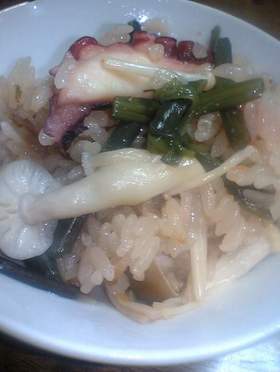 春のたこ飯~炊飯器で簡単♪